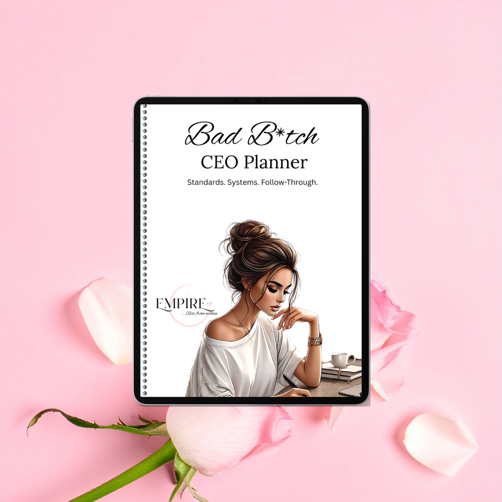 Bad B*tch CEO Digital Planner | Business Planning, Systems & Daily Discipline for Women