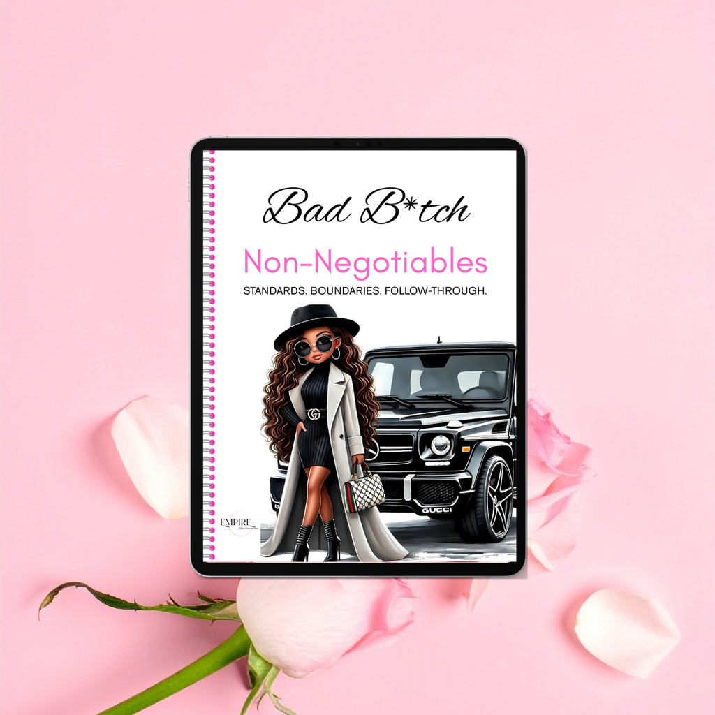 Bad B*tch Non-Negotiables Digital Planner | Standards, Boundaries & Daily Discipline for Women