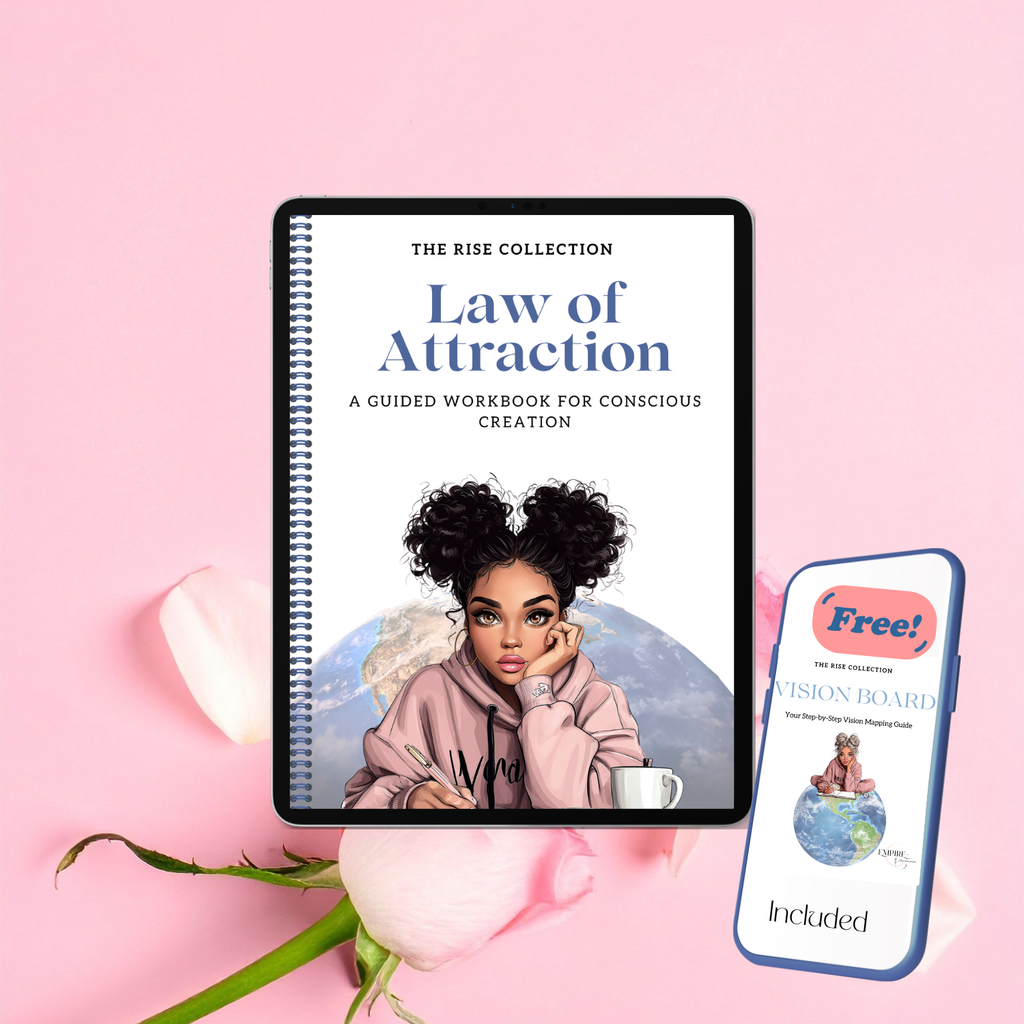 Law Of Attraction Digital Planner Inc Bonus Vision Board Planner