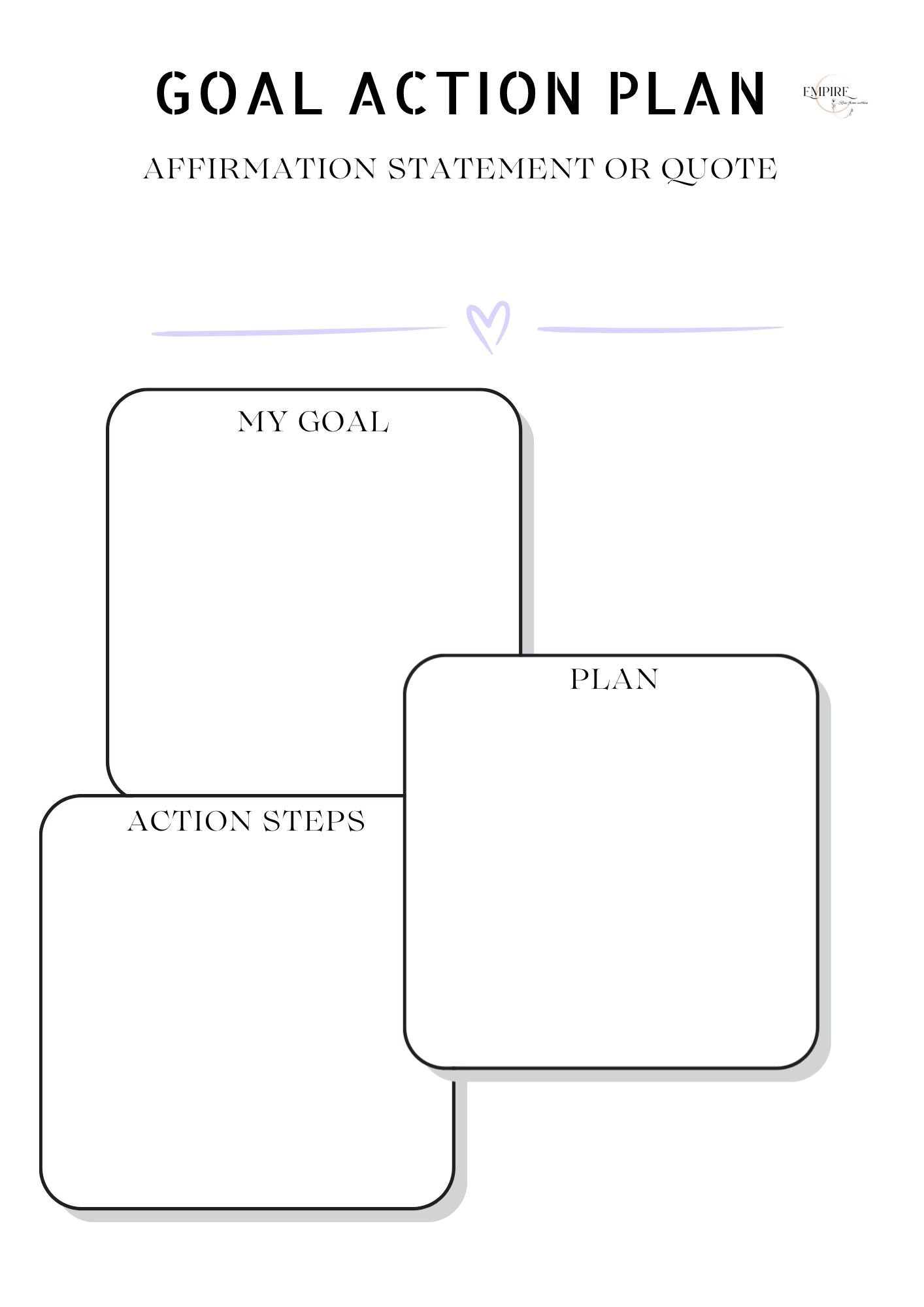 Personal Growth Digital Planner