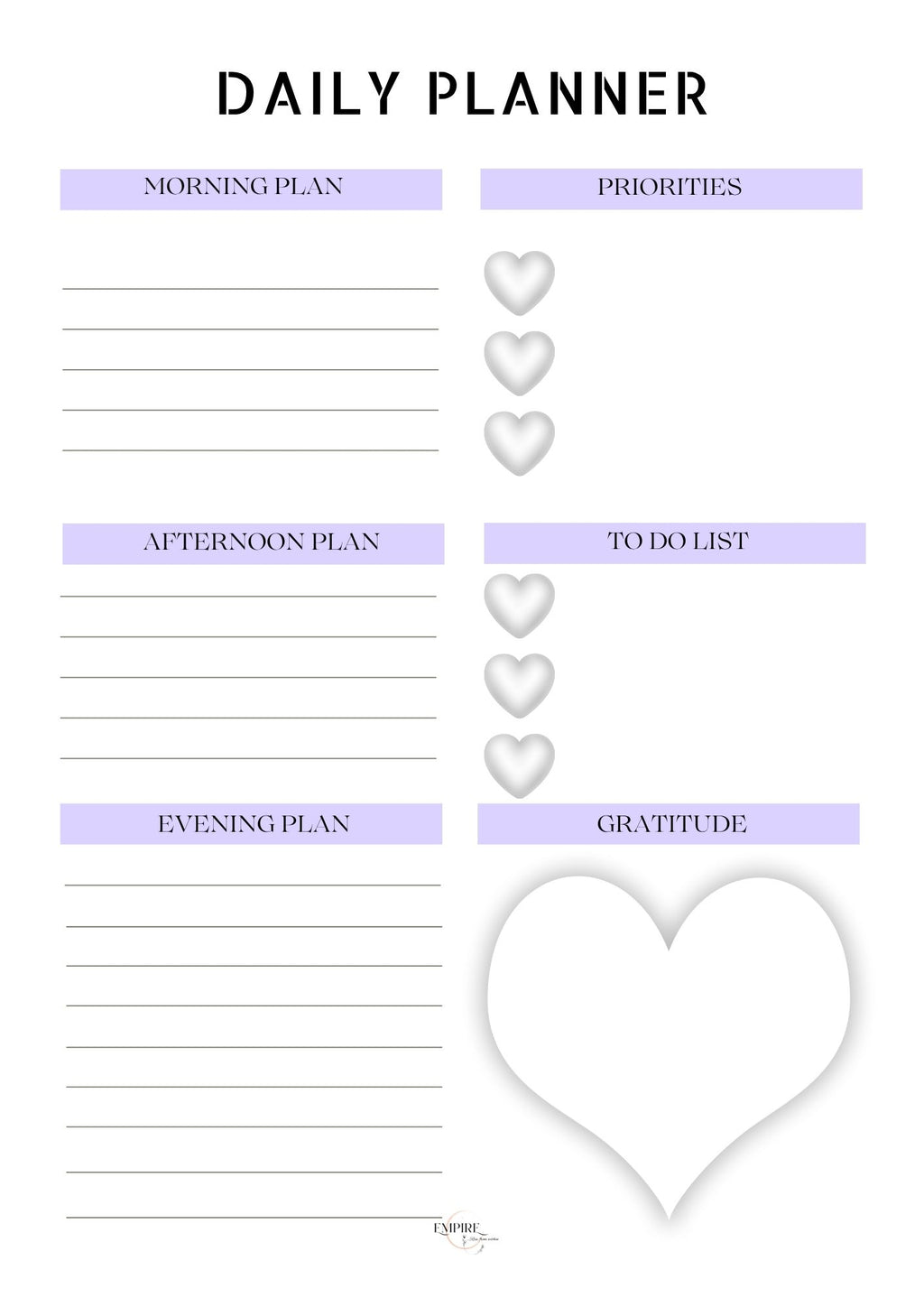 Personal Growth Digital Planner