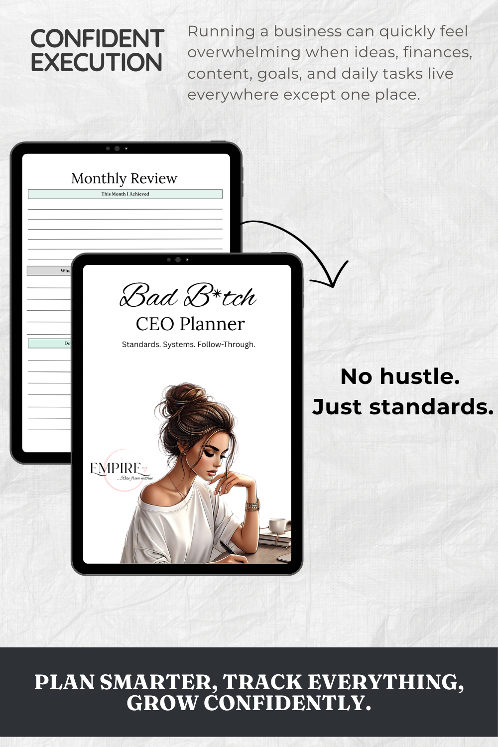Bad B*tch CEO Digital Planner | Business Planning, Systems & Daily Discipline for Women