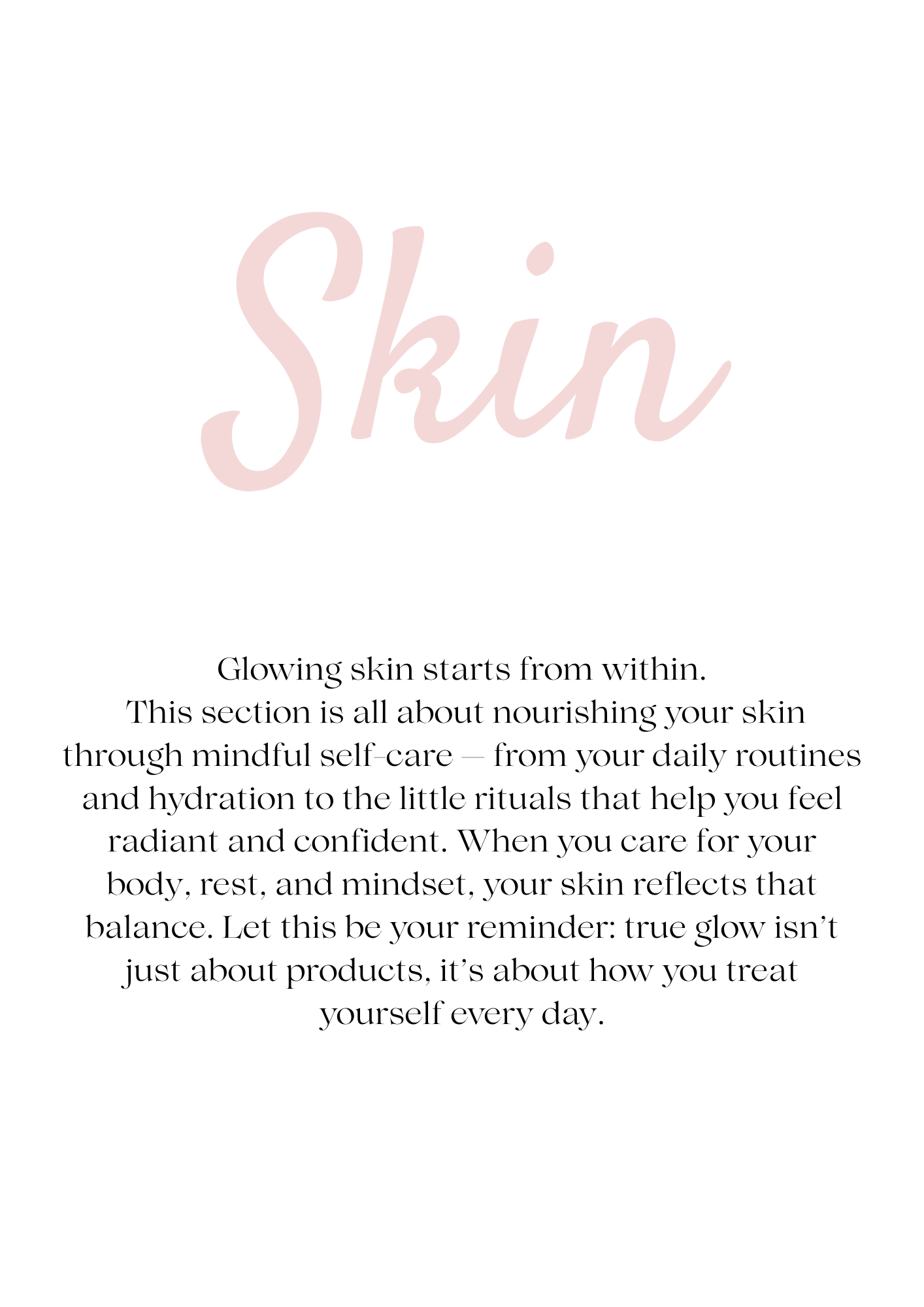 Self-Care Digital Planner