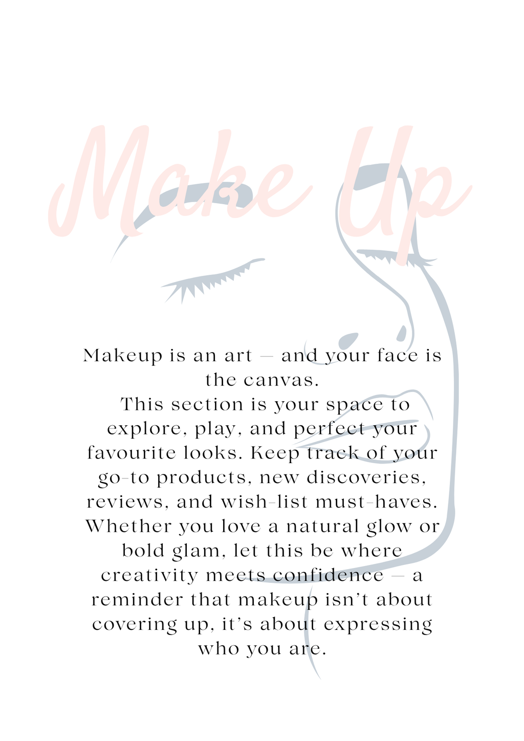 Self-Care Digital Planner