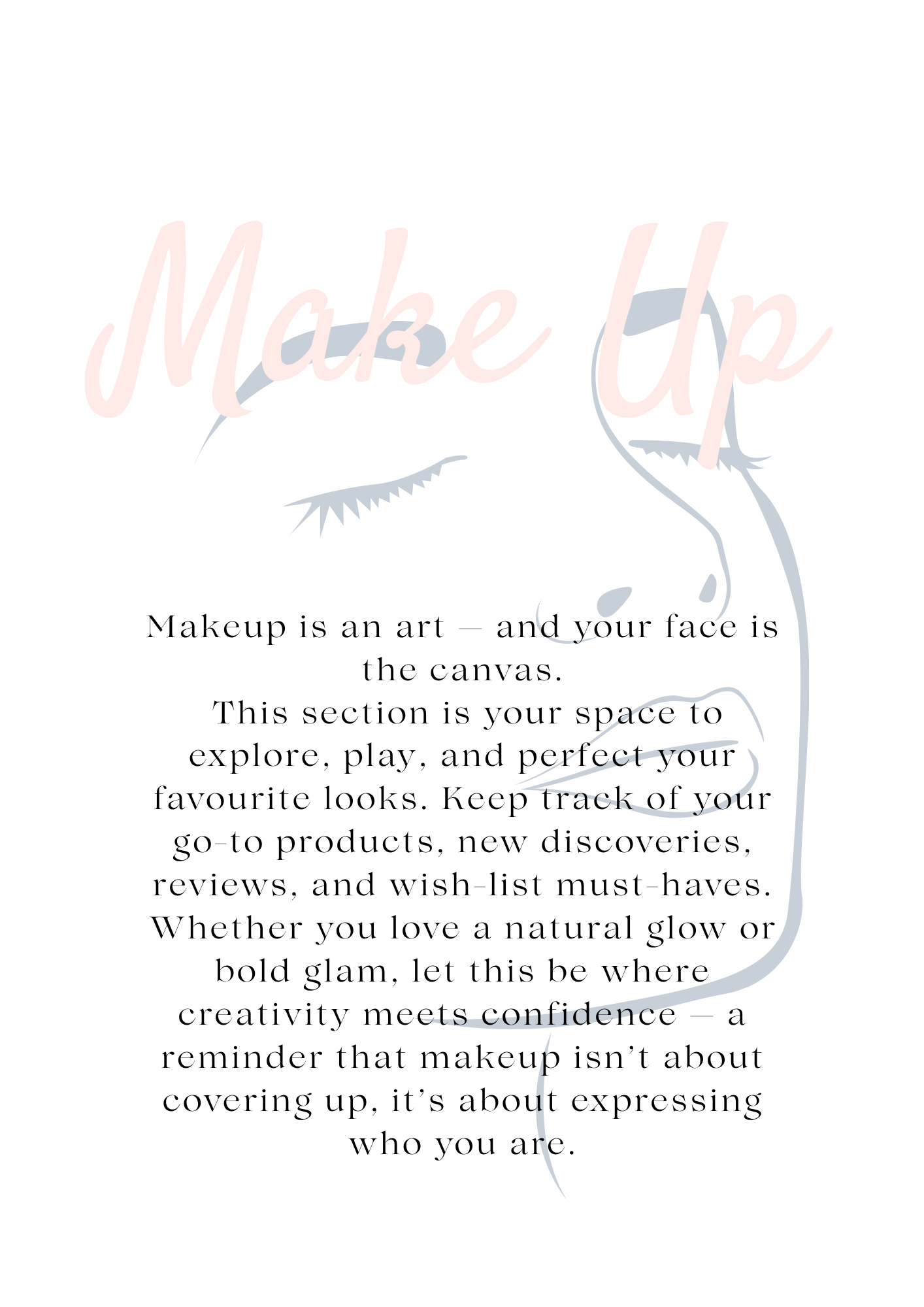 Self-Care Digital Planner